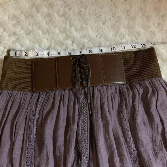 Altard State Boho Long Skirt corset style belt - Picture 7 of 12